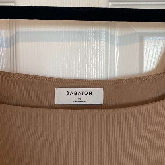 Babaton Contour Long Sleeve Bodysuit in Clay Med - Picture 6 of 9